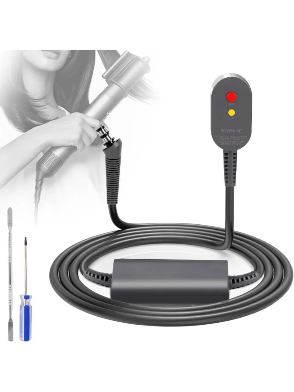 Replacement Charger Cable for Dyson Airwrap Styler - Fast Charging, Durable